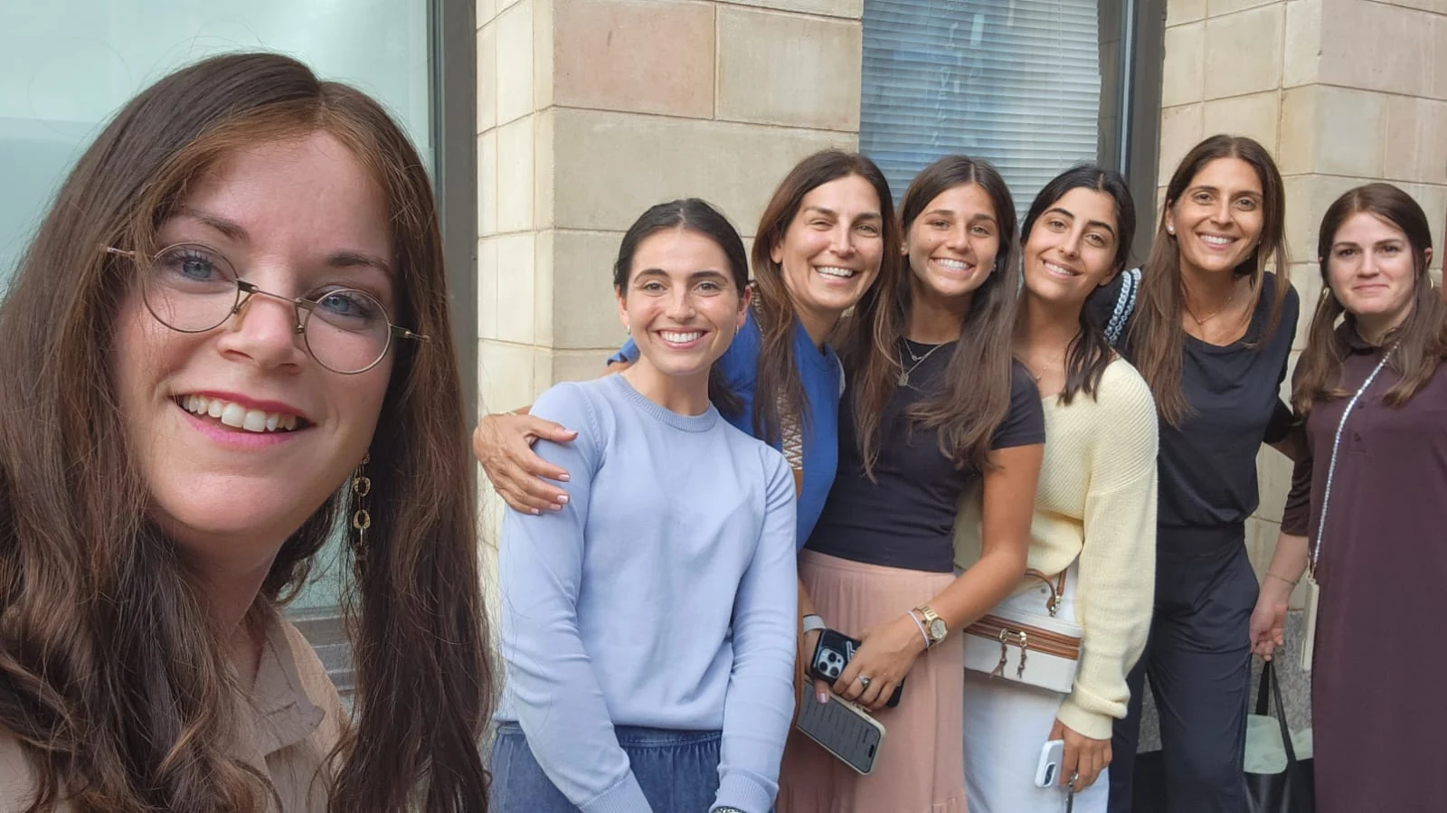 Shine community members together during the Sderot activity